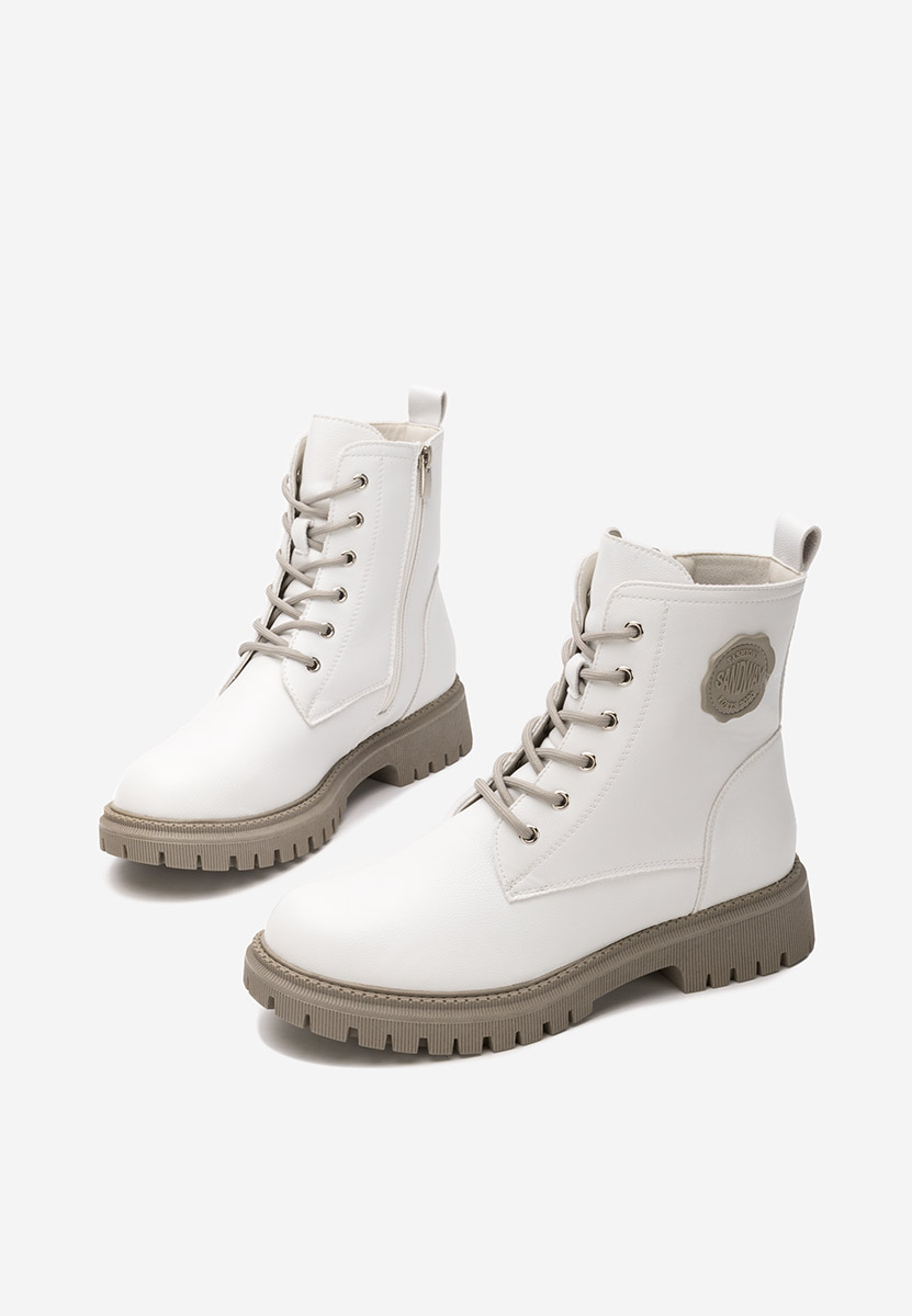 Stivaletti bassi donna Lizeth bianchi