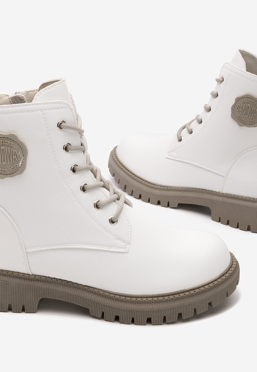 Stivaletti bassi donna Lizeth bianchi