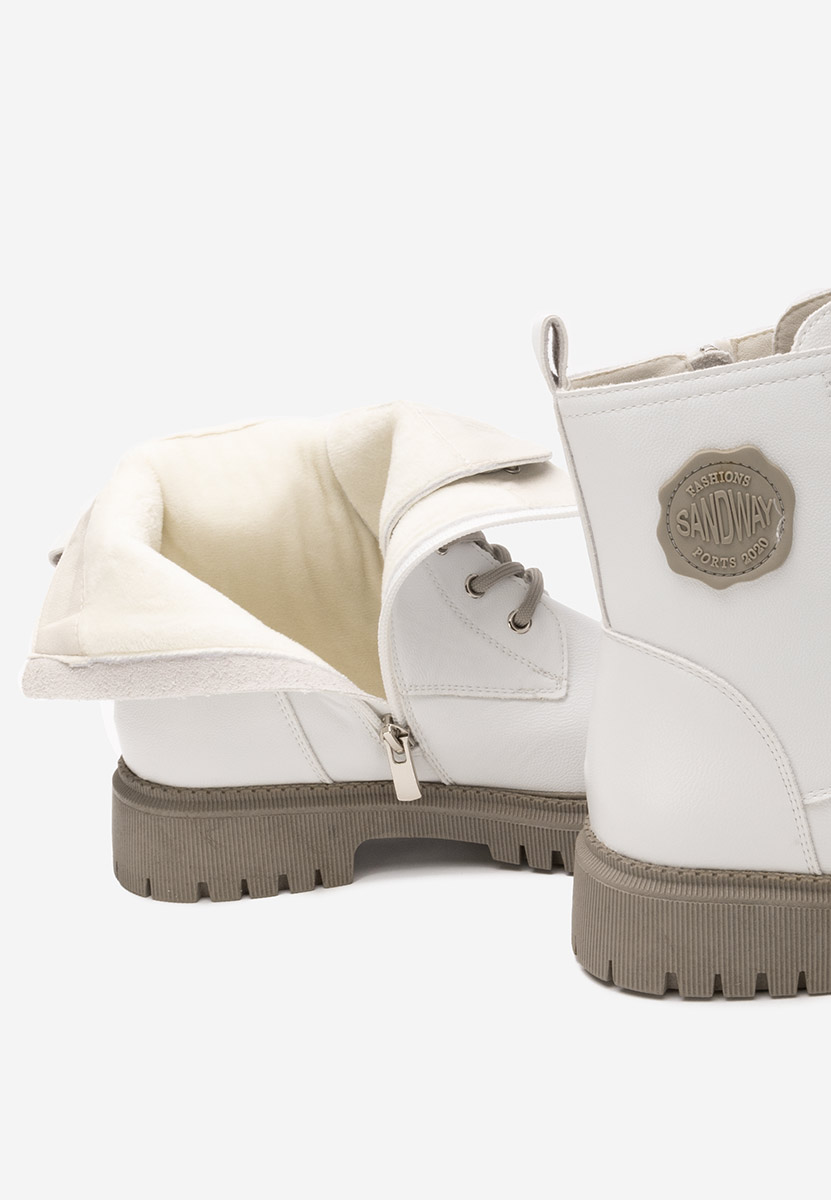 Stivaletti bassi donna Lizeth bianchi