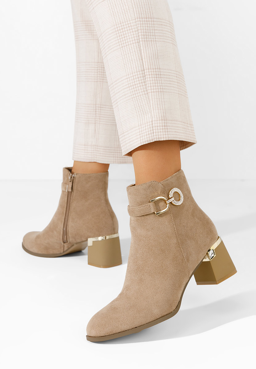 Tronchetti eleganti Margie V2 cachi