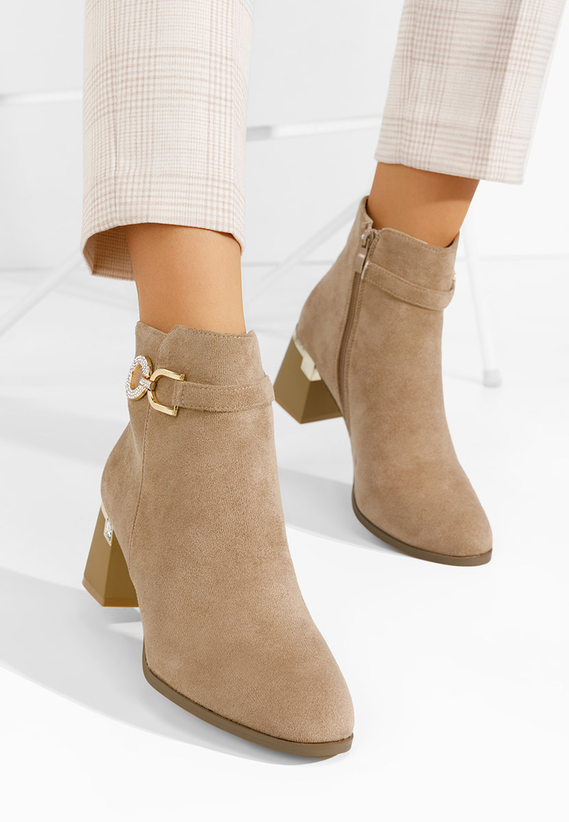 Tronchetti eleganti Margie V2 cachi