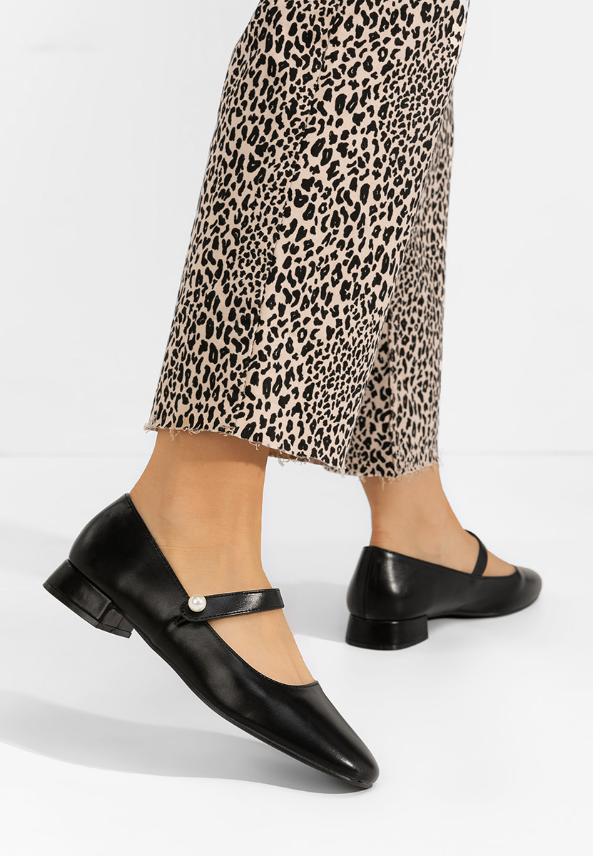 Décolleté tacco basso Jenelle nero