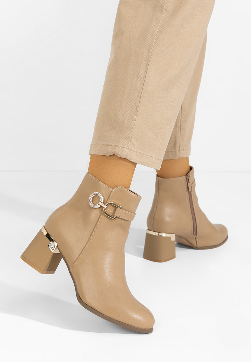 Tronchetti eleganti Margie cachi