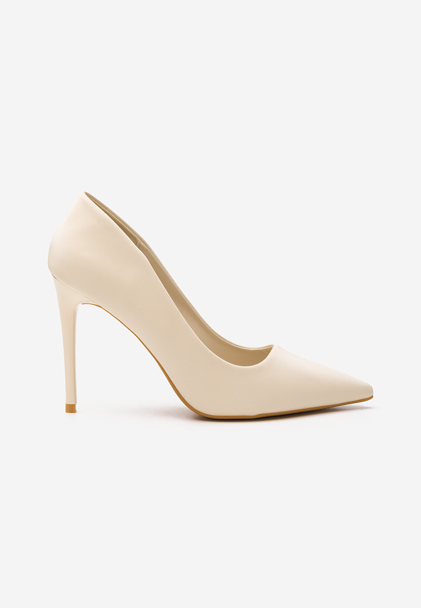 Décolleté tacco a spillo Lauretta beige