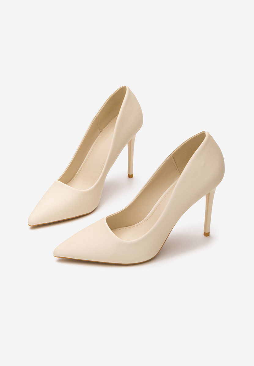 Décolleté tacco a spillo Lauretta beige