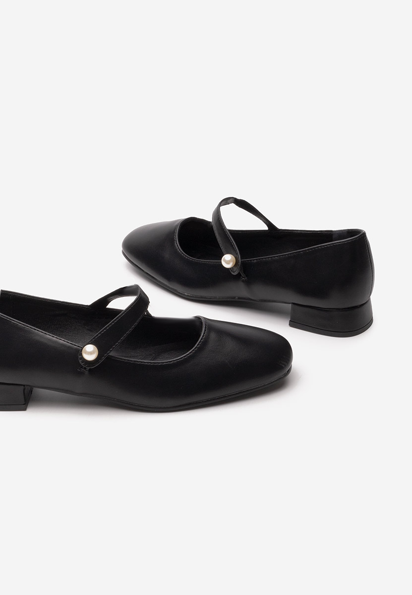 Décolleté tacco basso Jenelle nero