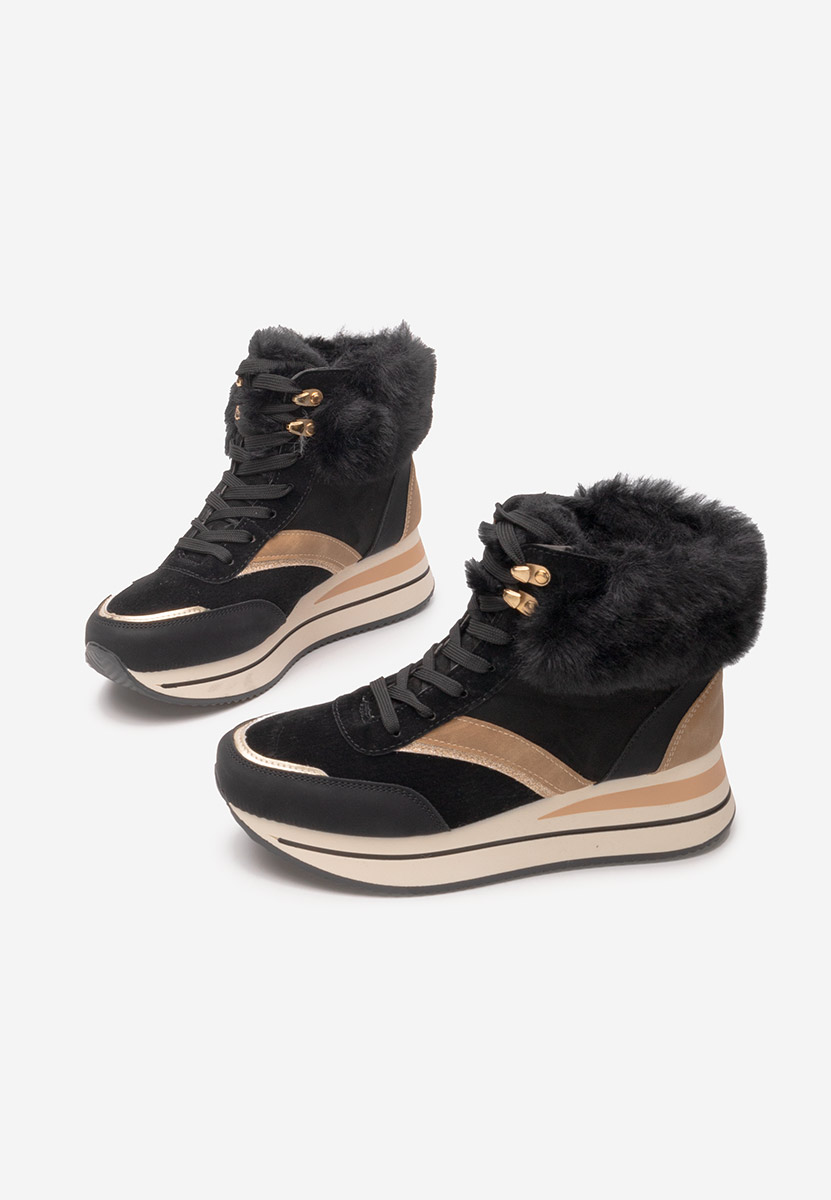 Sneakers donna invernali Mariah nero