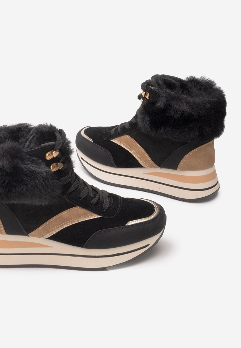 Sneakers donna invernali Mariah nero