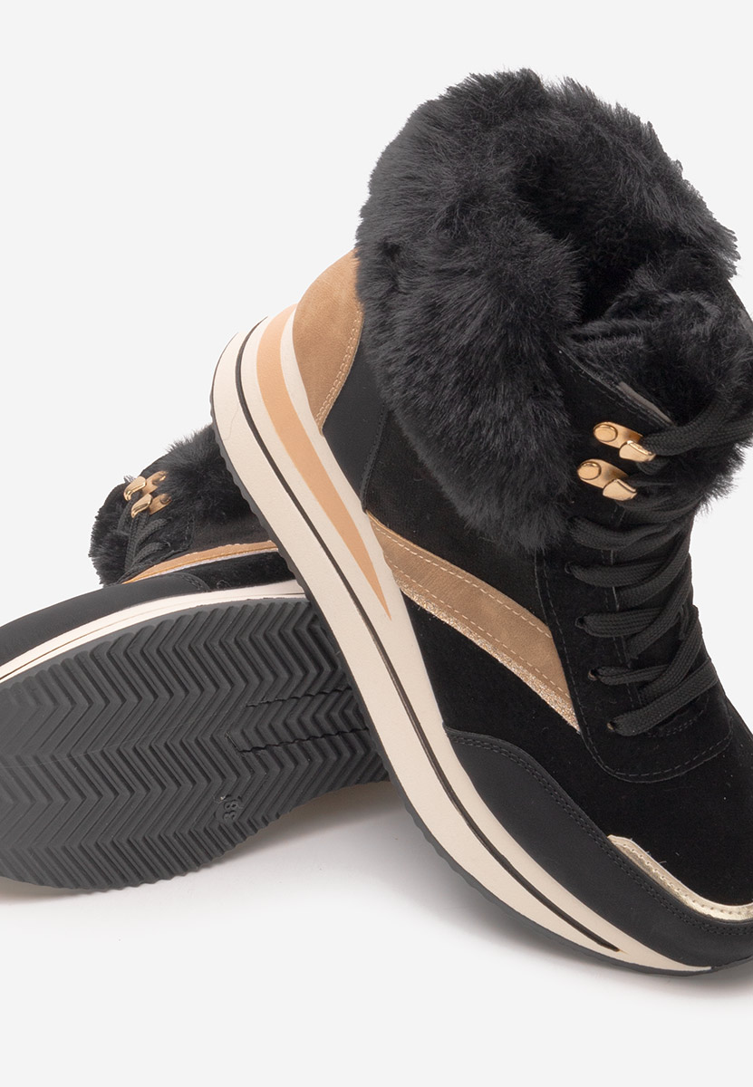 Sneakers donna invernali Mariah nero