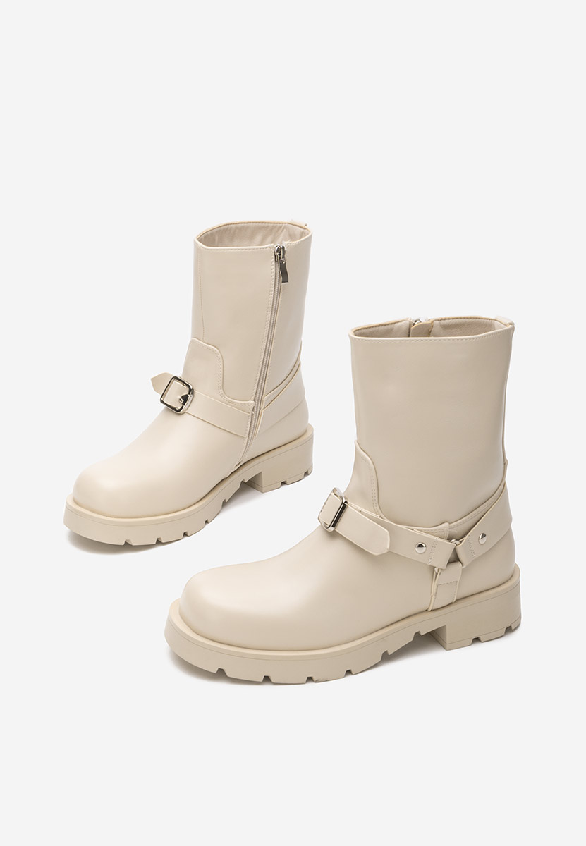 Stivale donna Zalina beige