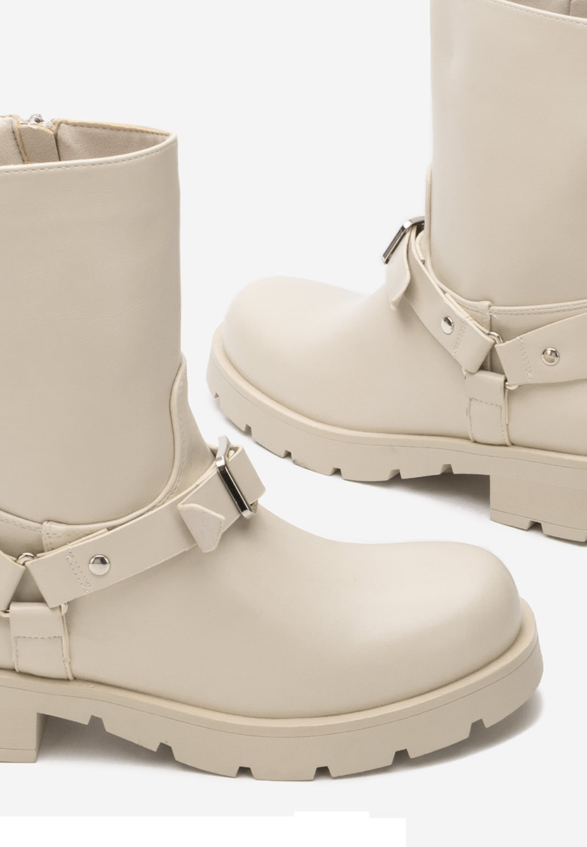 Stivale donna Zalina beige