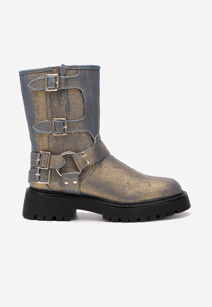 Stivali da donna Jesica oro