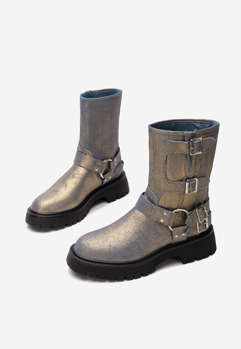 Stivali da donna Jesica oro