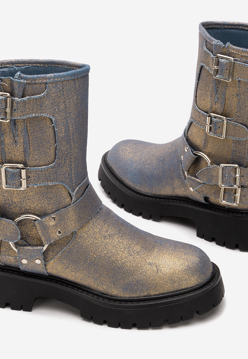 Stivali da donna Jesica oro