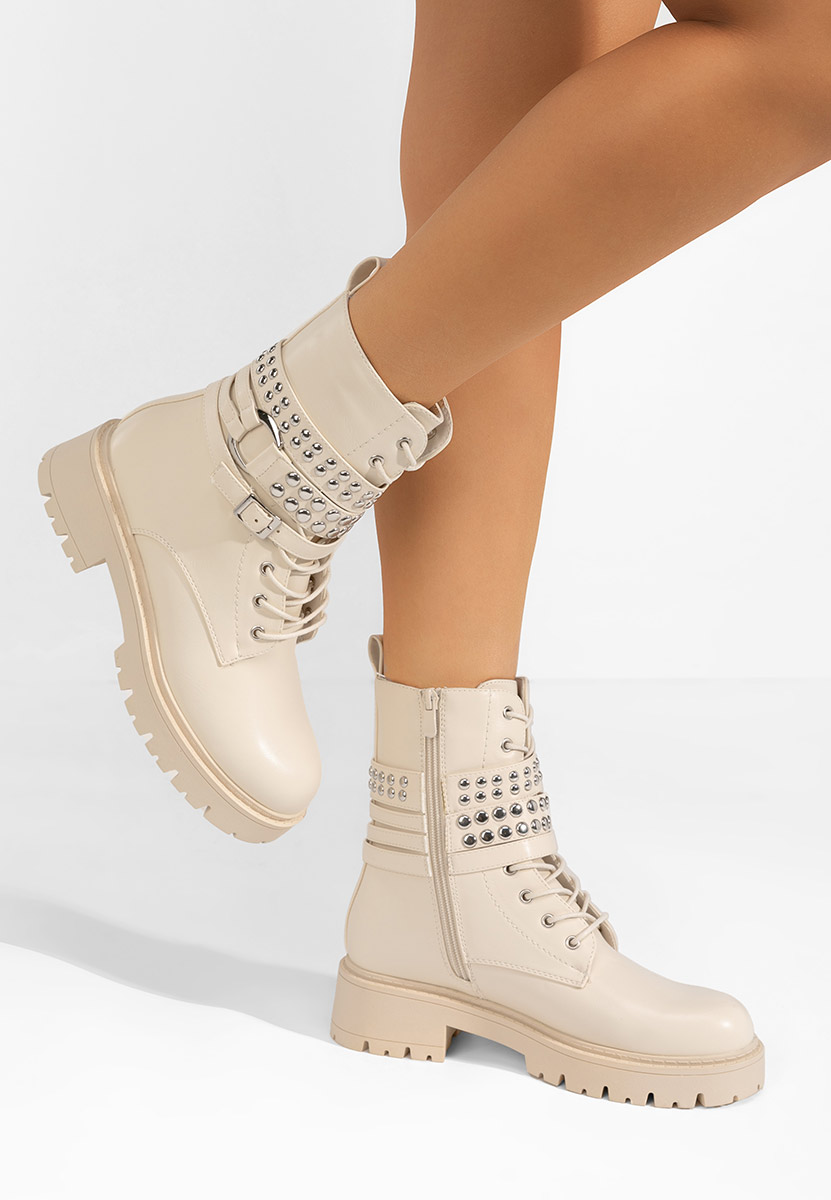 Anfibi donna Sherrill beige