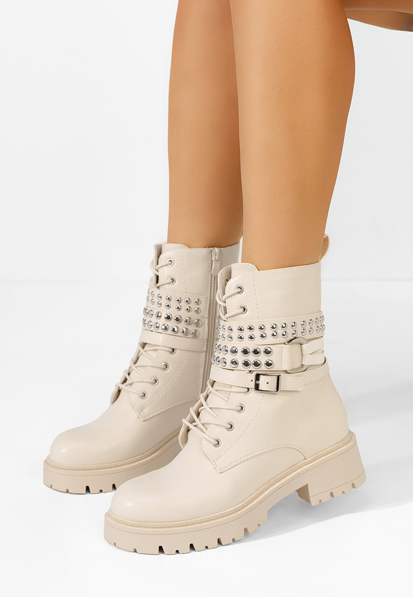 Anfibi donna Sherrill beige