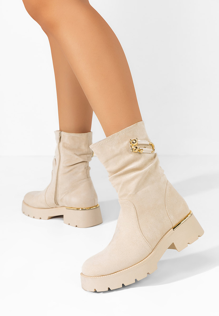 Stivale donna Tonise beige