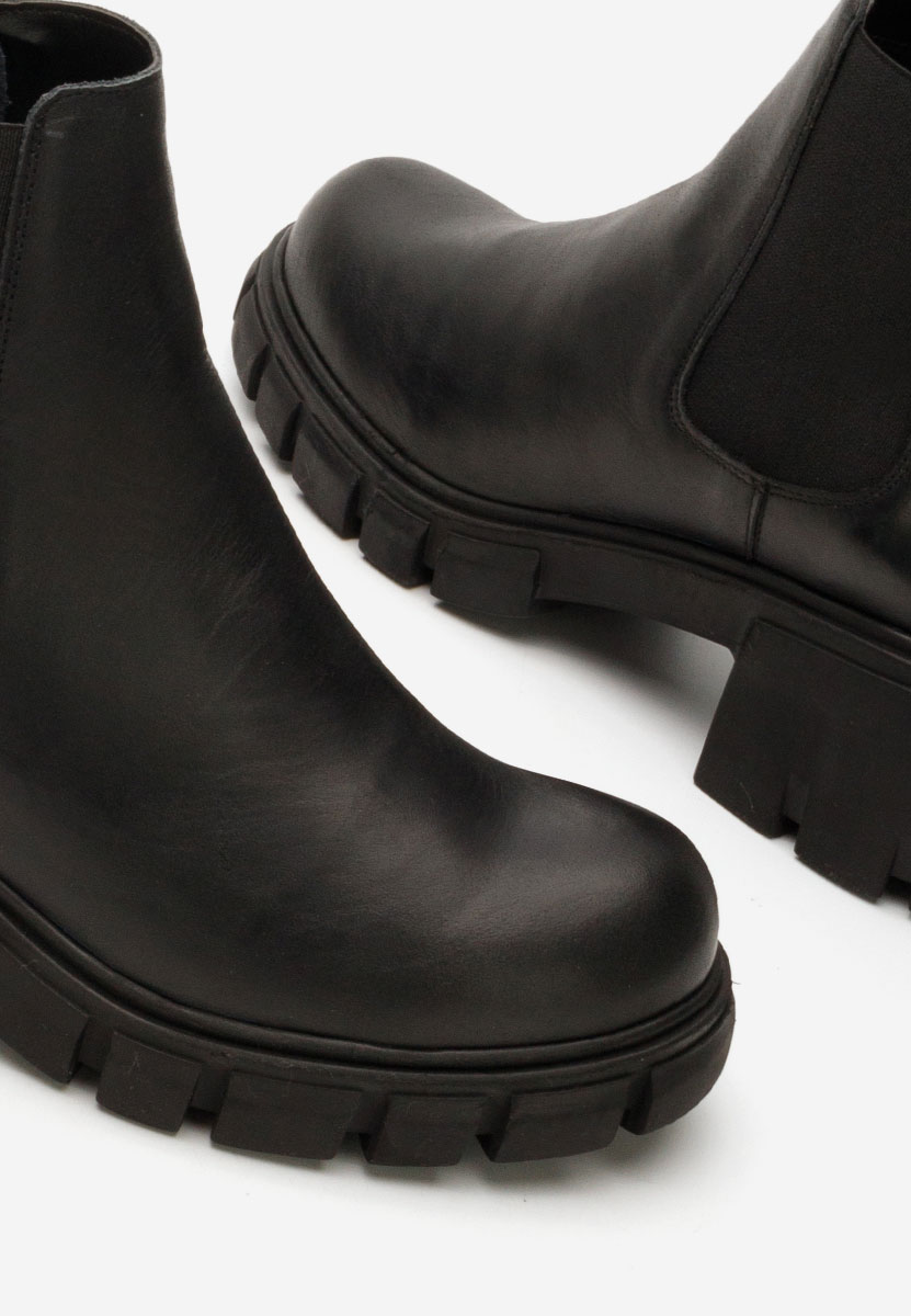 Stivaletti in pelle Rowa V2 nero