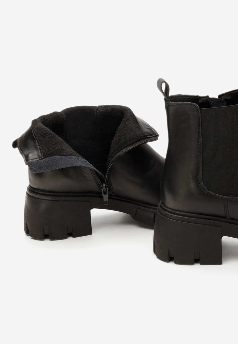 Stivaletti in pelle Rowa V2 nero