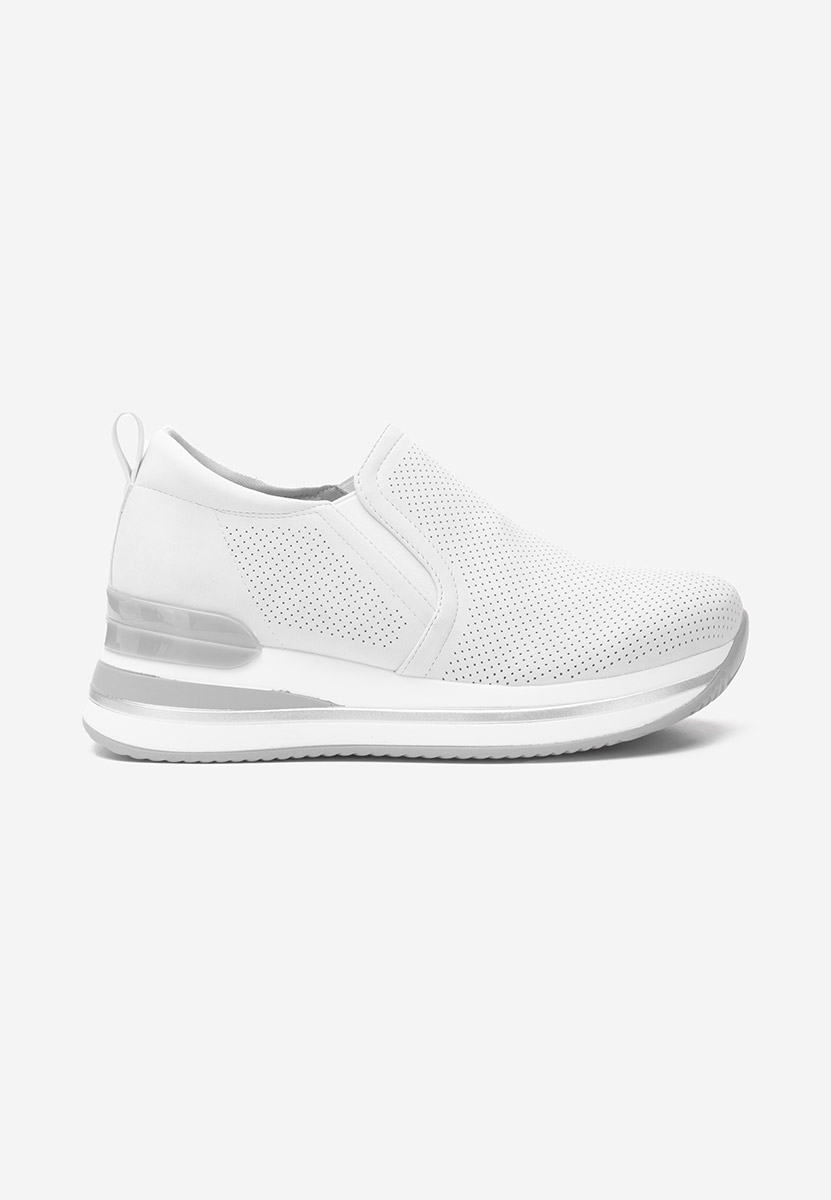 Sneakers con zeppa Reba bianchi