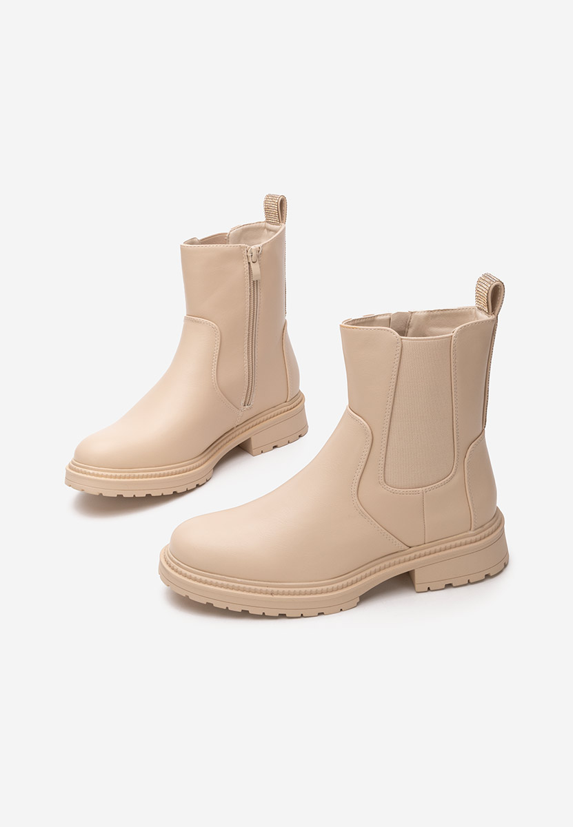 Stivaletti donna Dalia beige