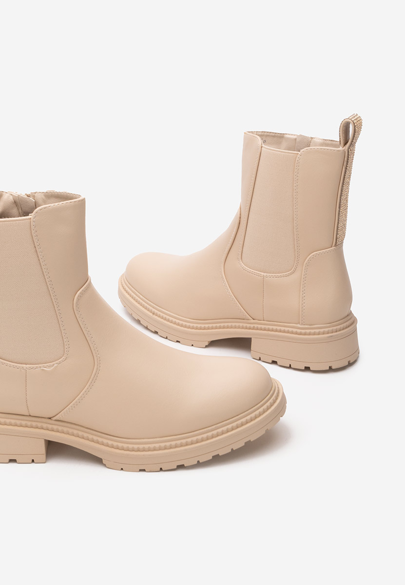 Stivaletti donna Dalia beige