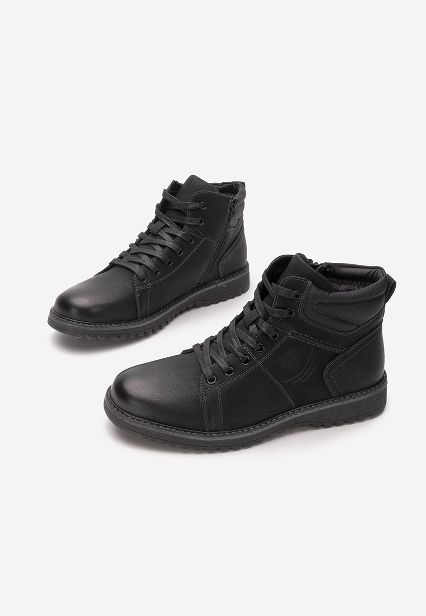 Stivaletti da uomo Ploppo nero