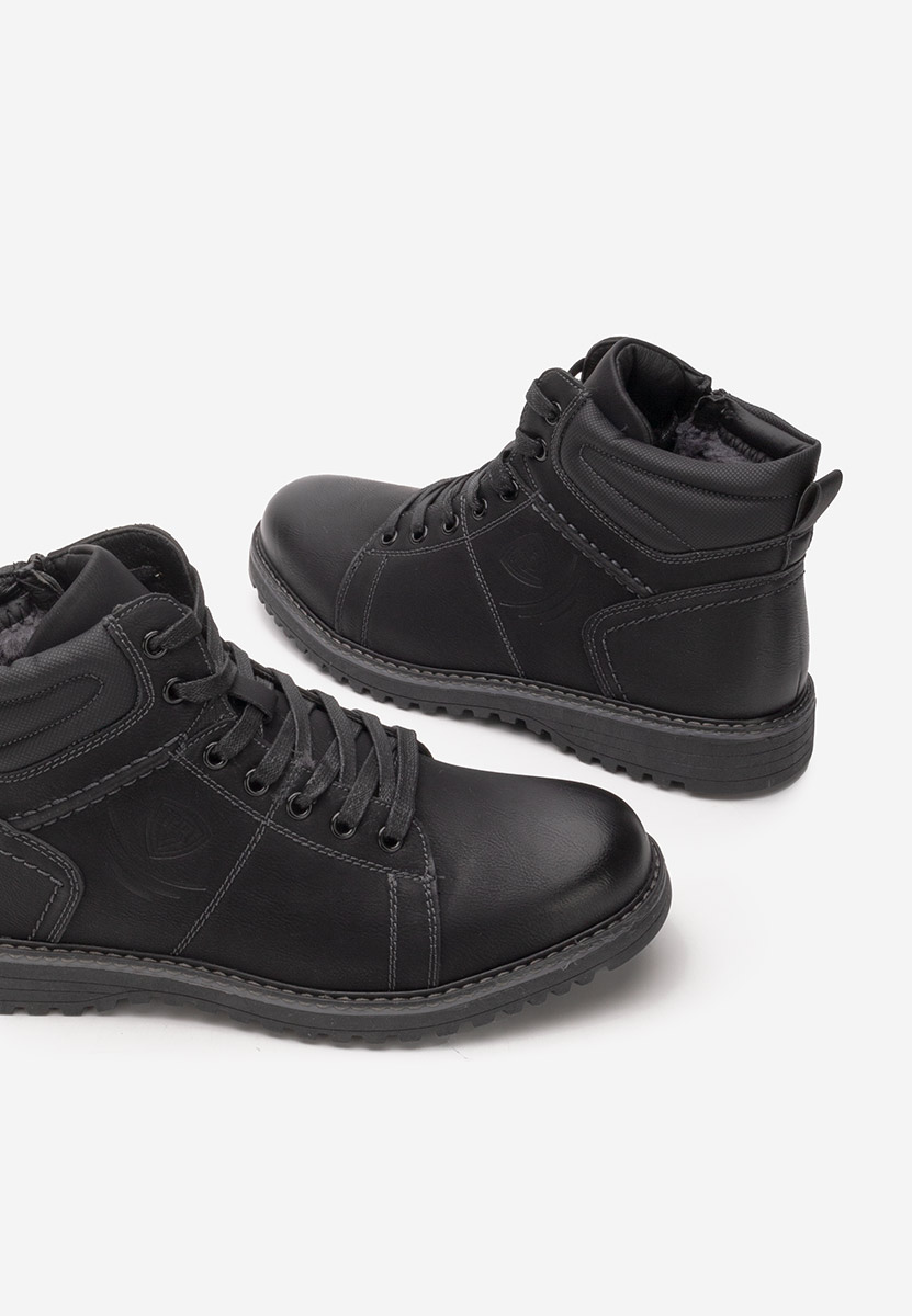 Stivaletti da uomo Ploppo nero