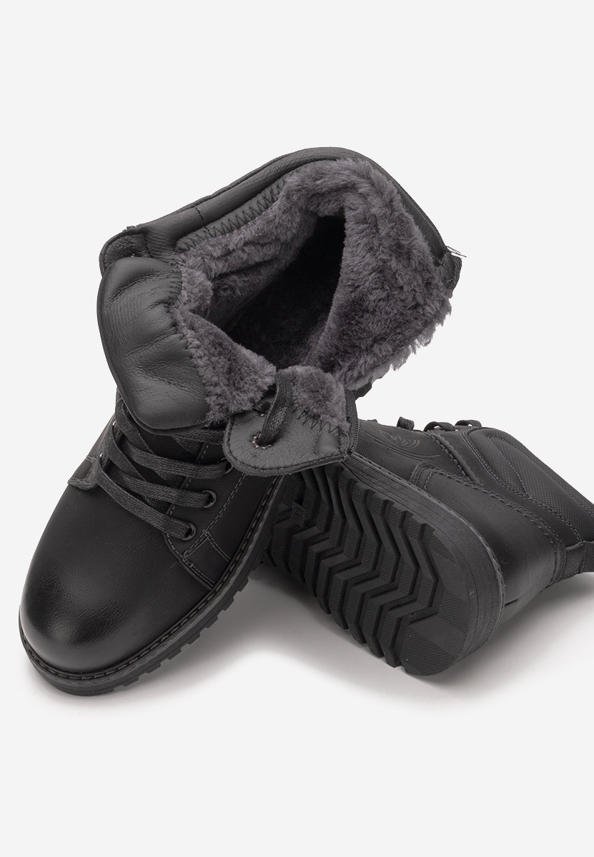 Stivaletti da uomo Ploppo nero