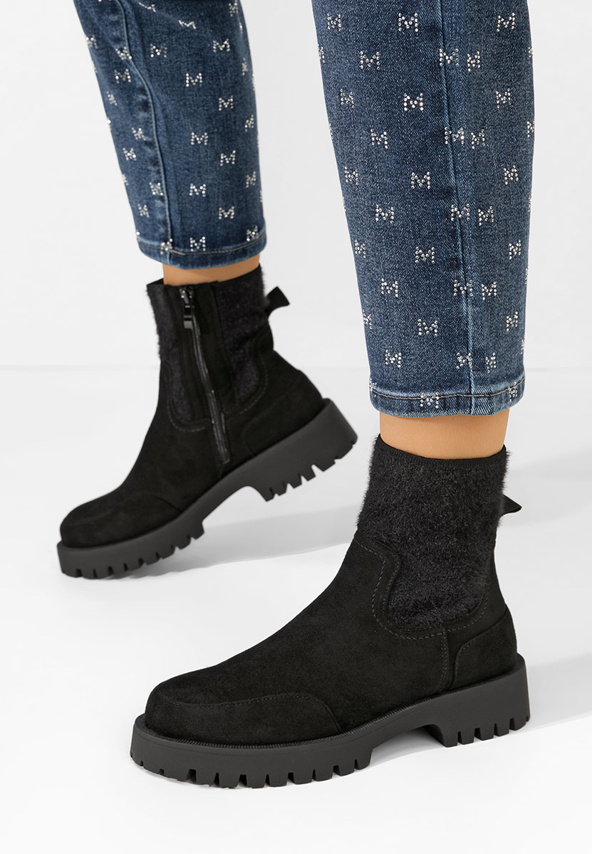 Stivaletti donna Lamya nero