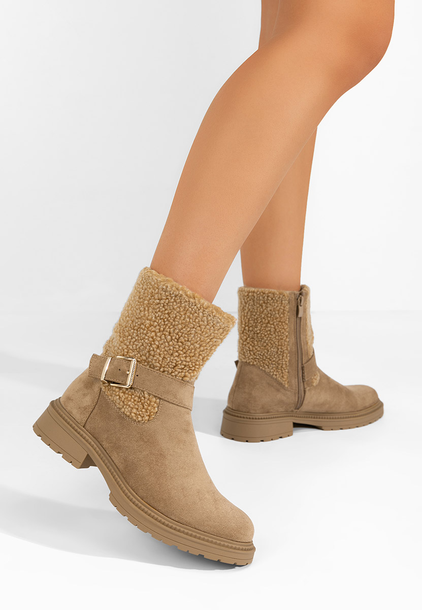 Stivaletti invernali donna Sherill V2 camel
