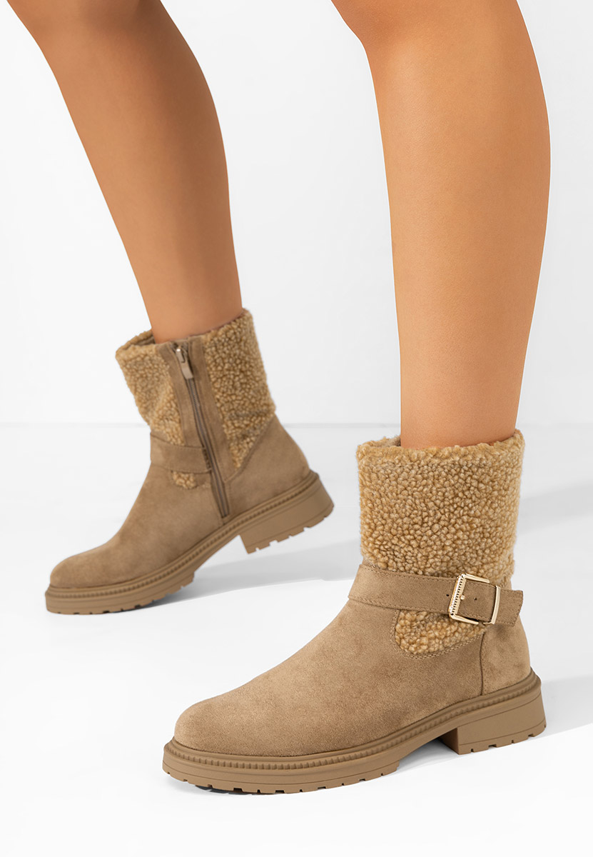 Stivaletti invernali donna Sherill V2 camel