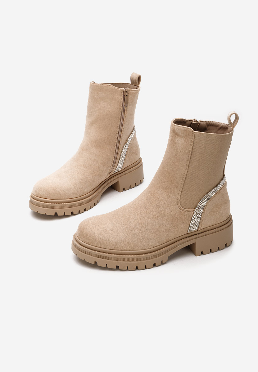 Stivaletti donna Verdie cachi