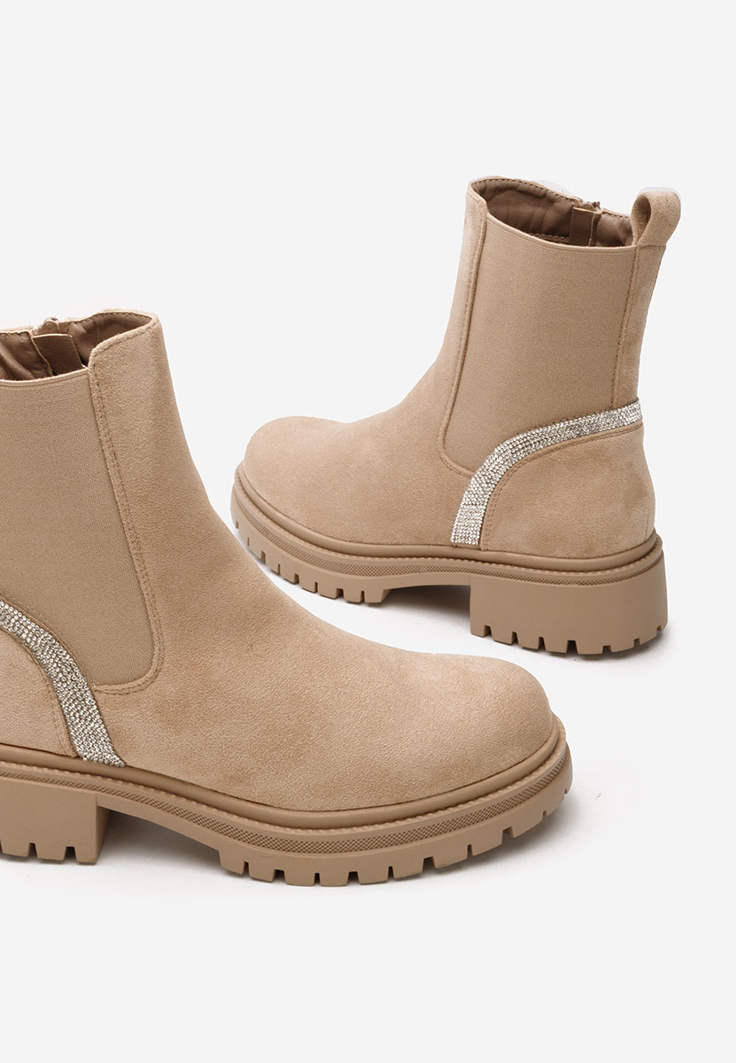 Stivaletti donna Verdie cachi