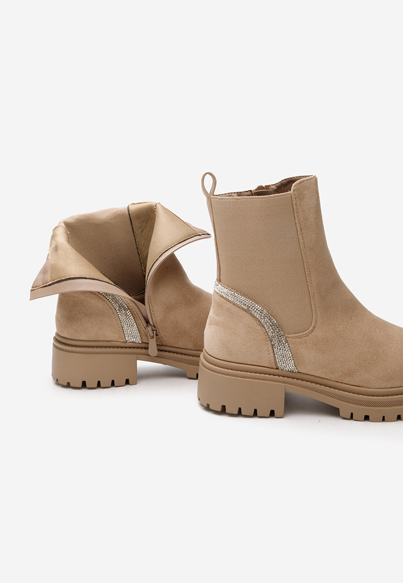 Stivaletti donna Verdie cachi