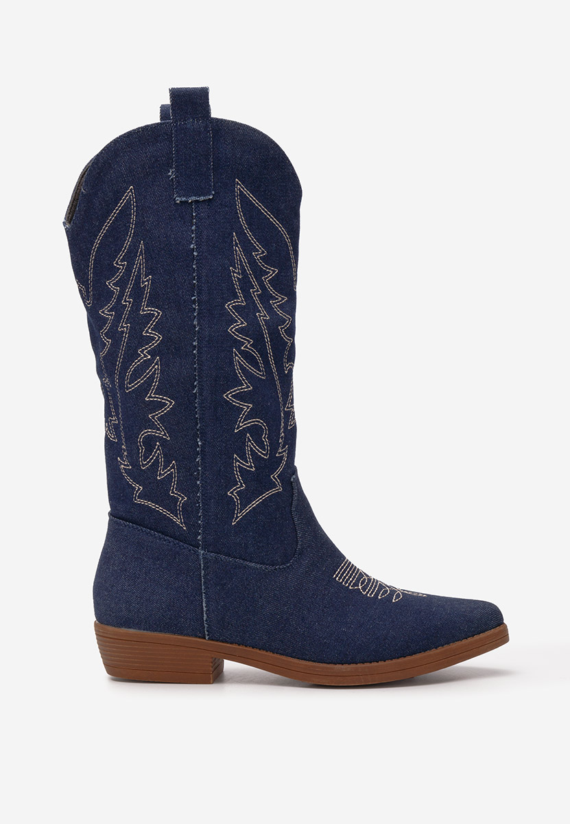 Stivali cowboy donna Venezuela denim