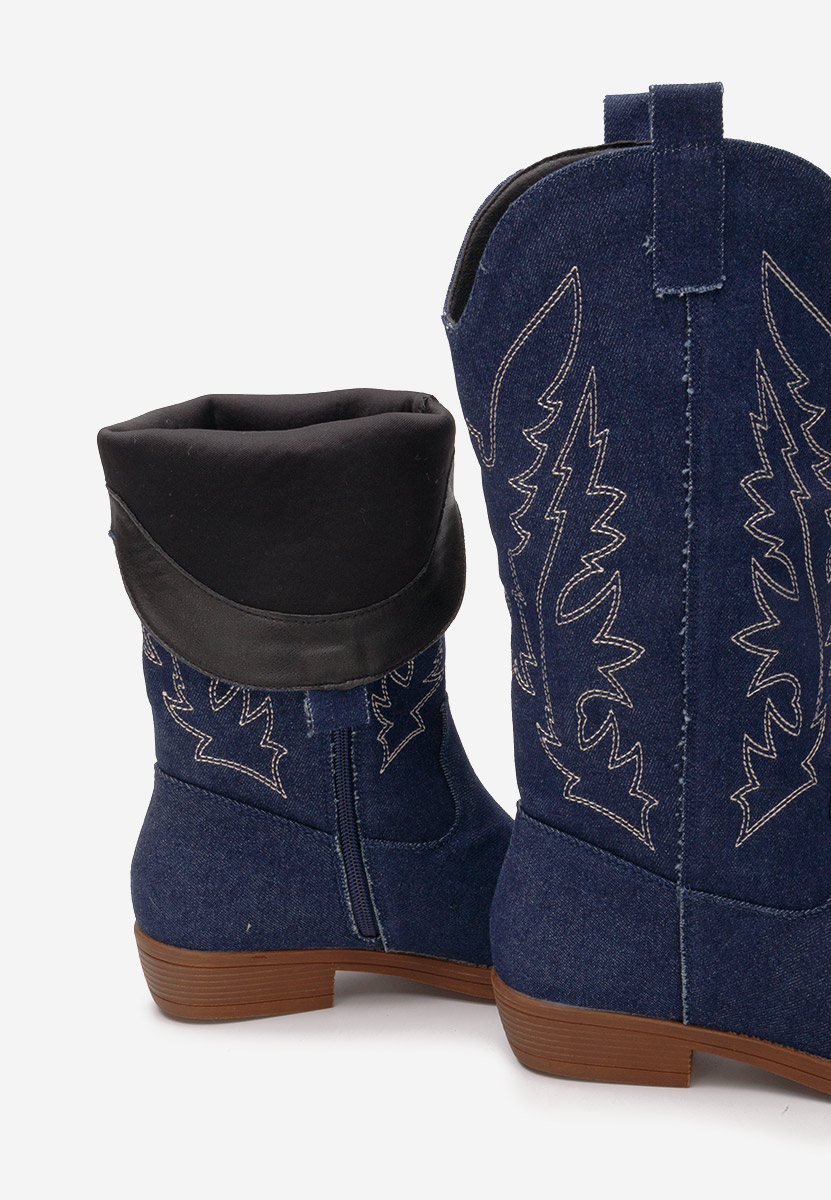 Stivali cowboy donna Venezuela denim