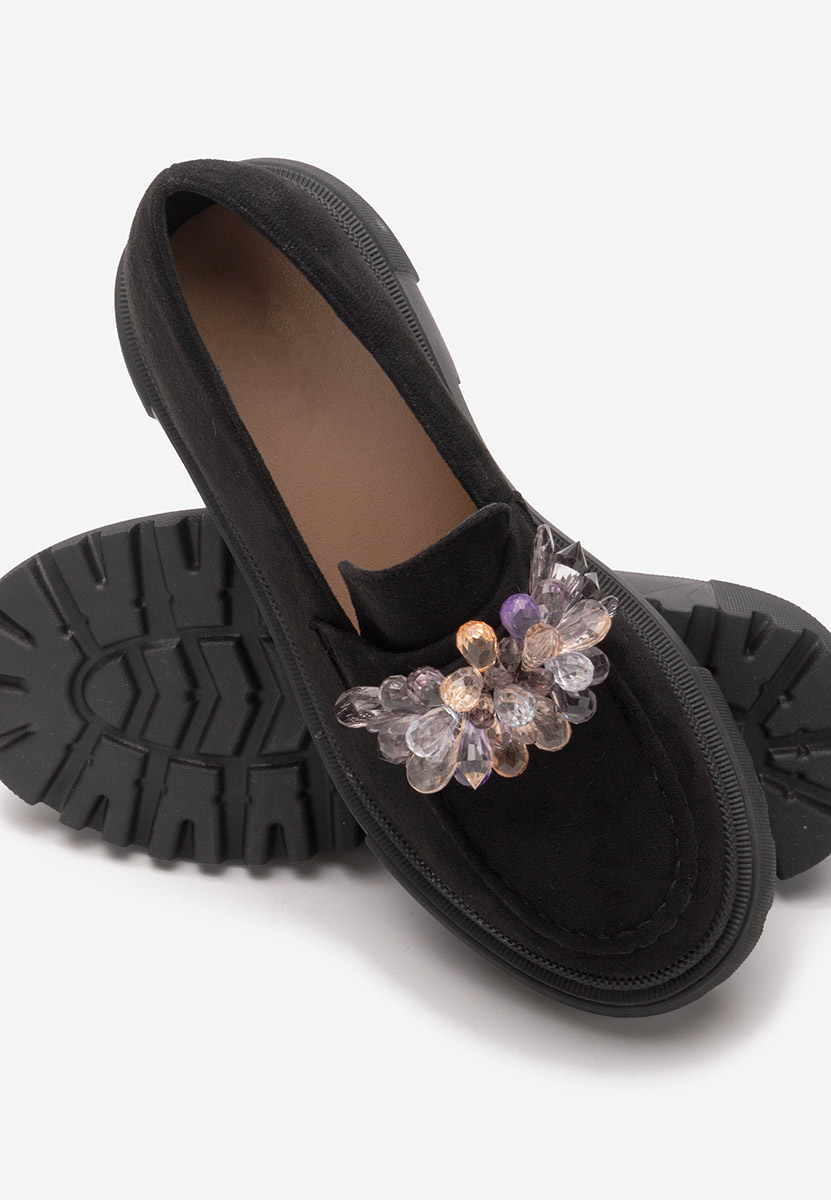 Mocassini con plateau Amilla nero