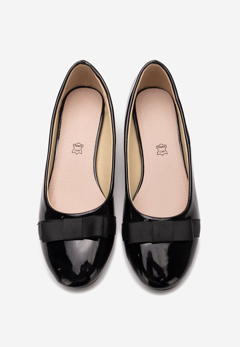 Décolleté tacco basso Carasca nero