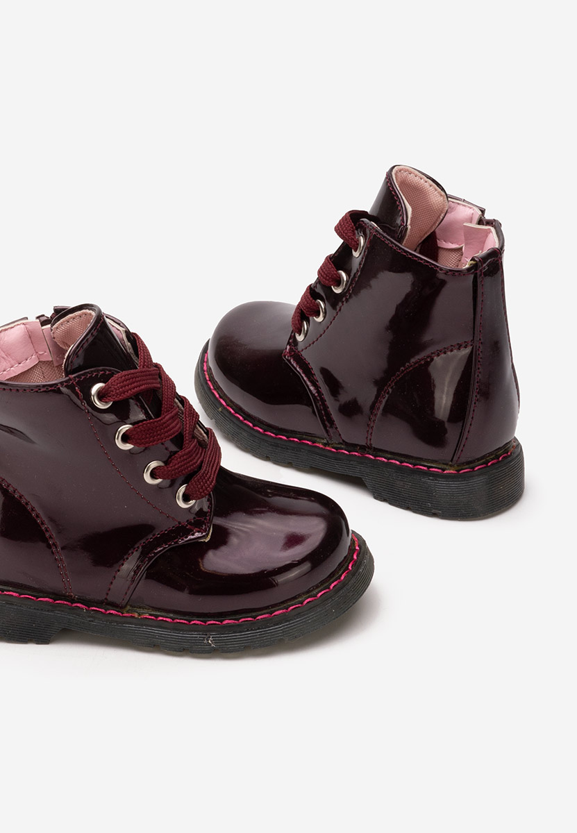 Stivaletti da ragazze Vernice granata