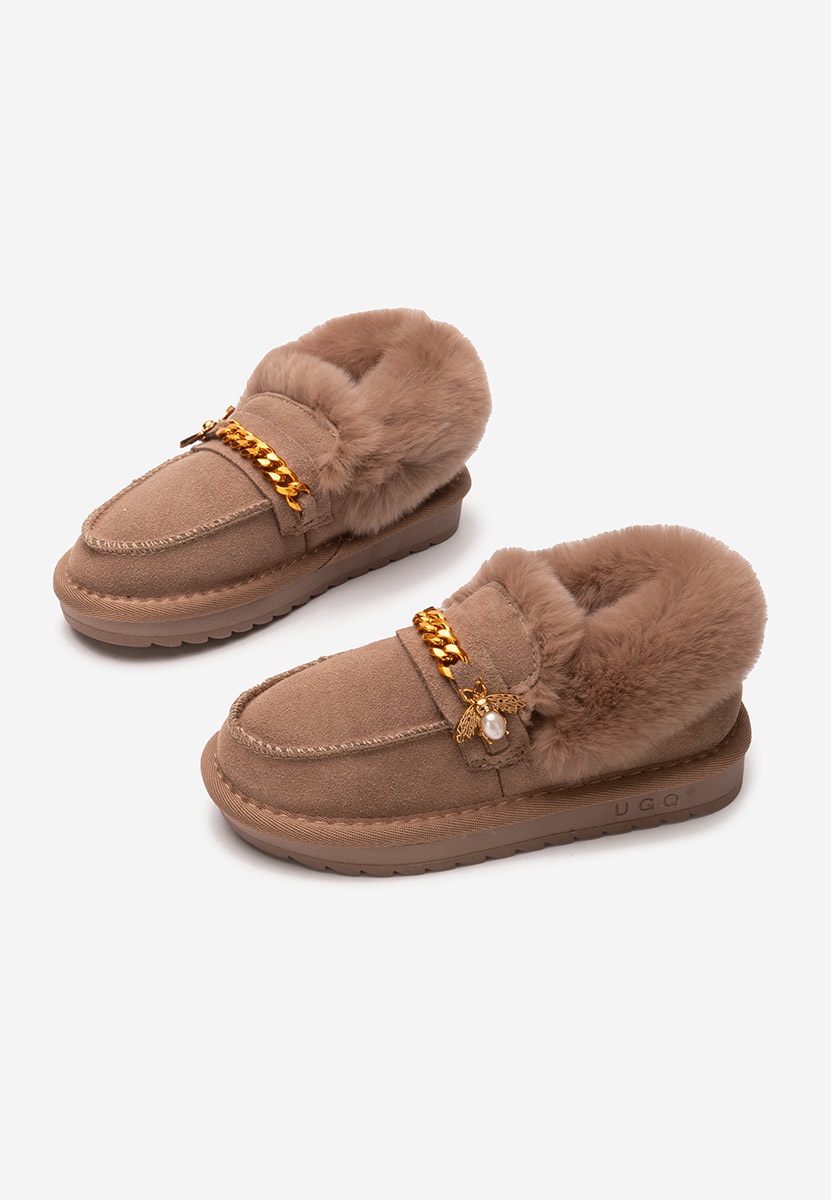 Stivaletti da ragazze Annamae beige