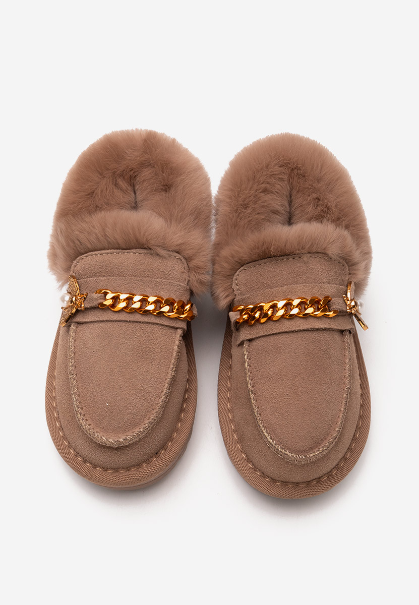 Stivaletti da ragazze Annamae beige