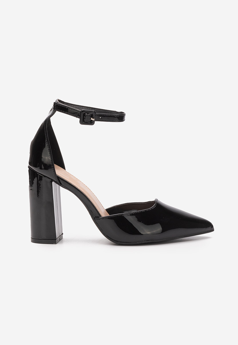Décolleté tacco largo Zada nero