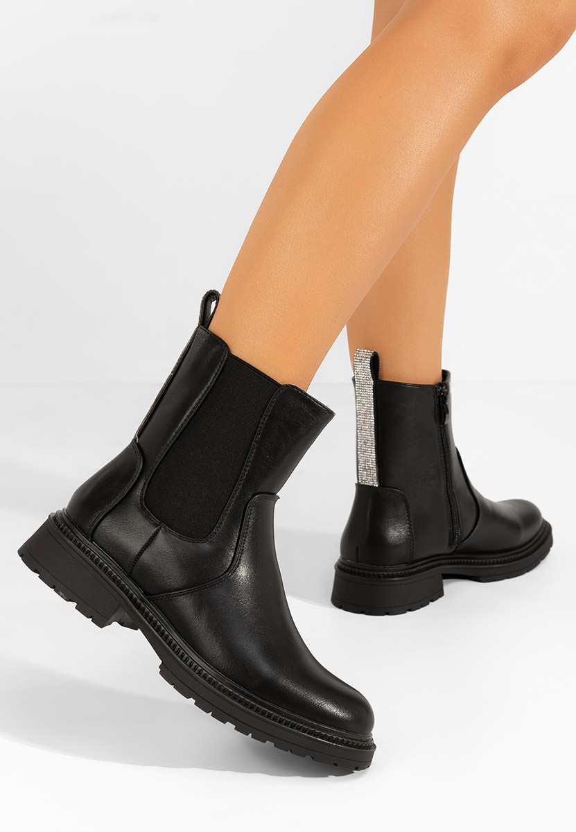 Stivaletti donna Dalia nero