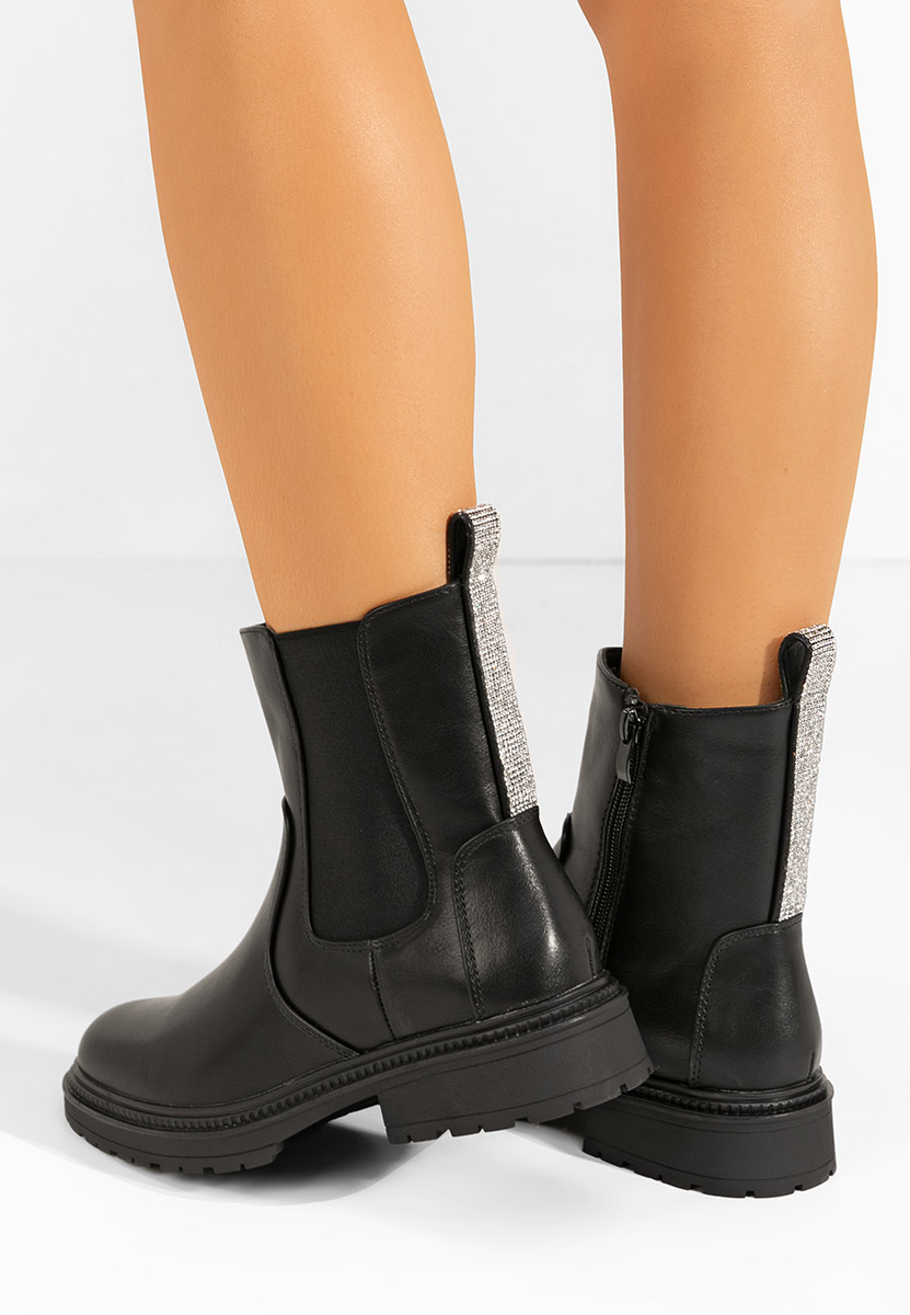 Stivaletti donna Dalia nero