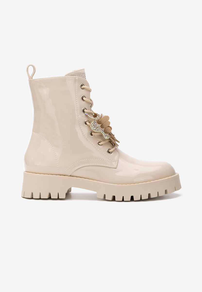 Scarponcini donna Claudine beige
