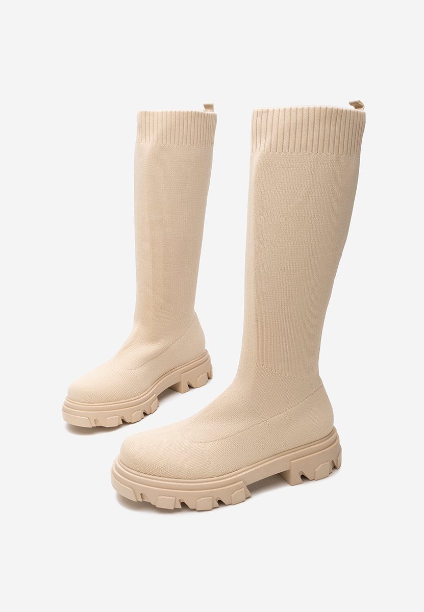 Stivali da donna Beige Branca V2