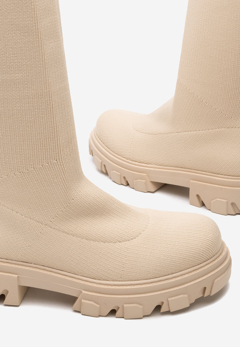 Stivali da donna Beige Branca V2