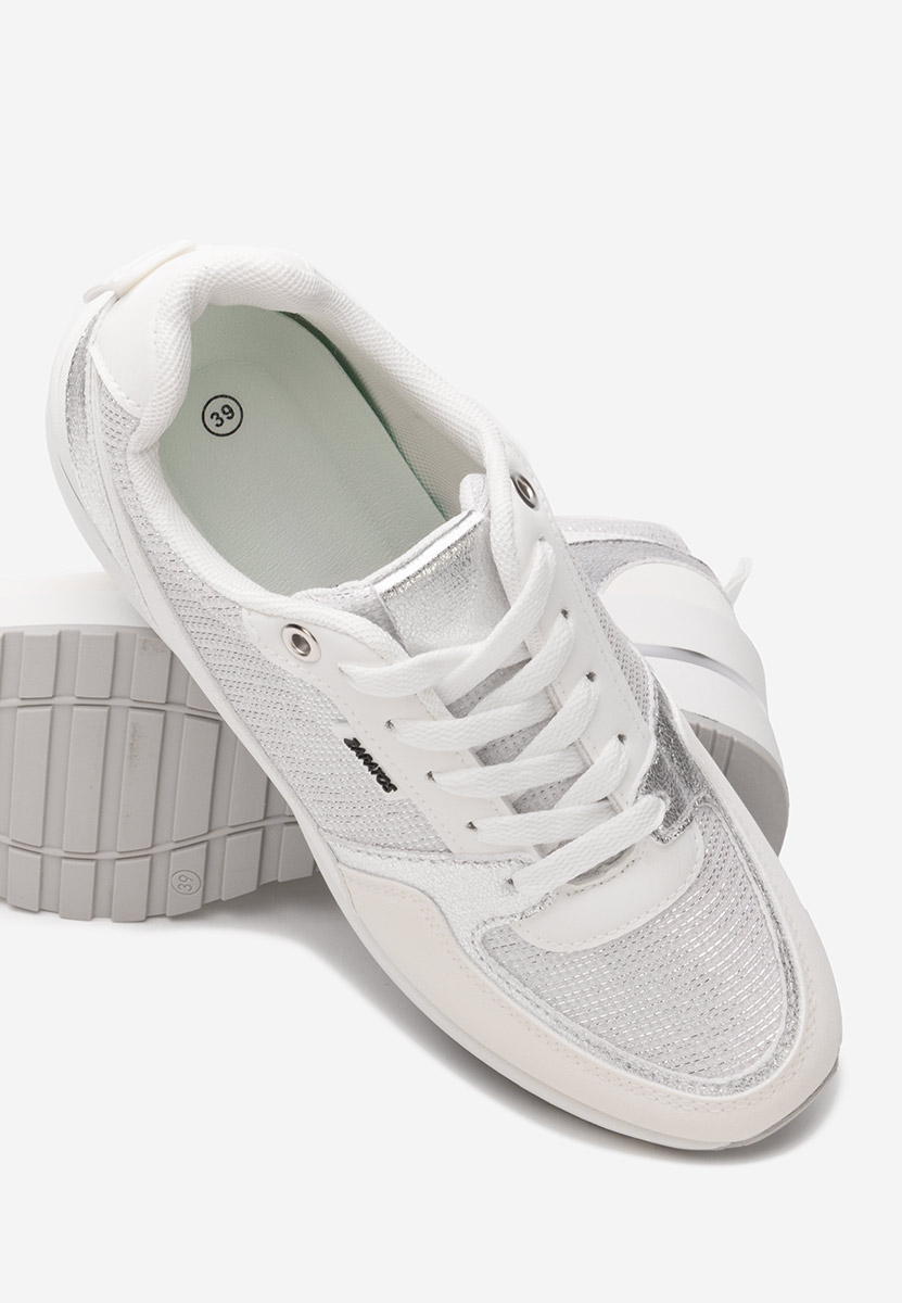 Sneakers con zeppa Zaneta bianchi