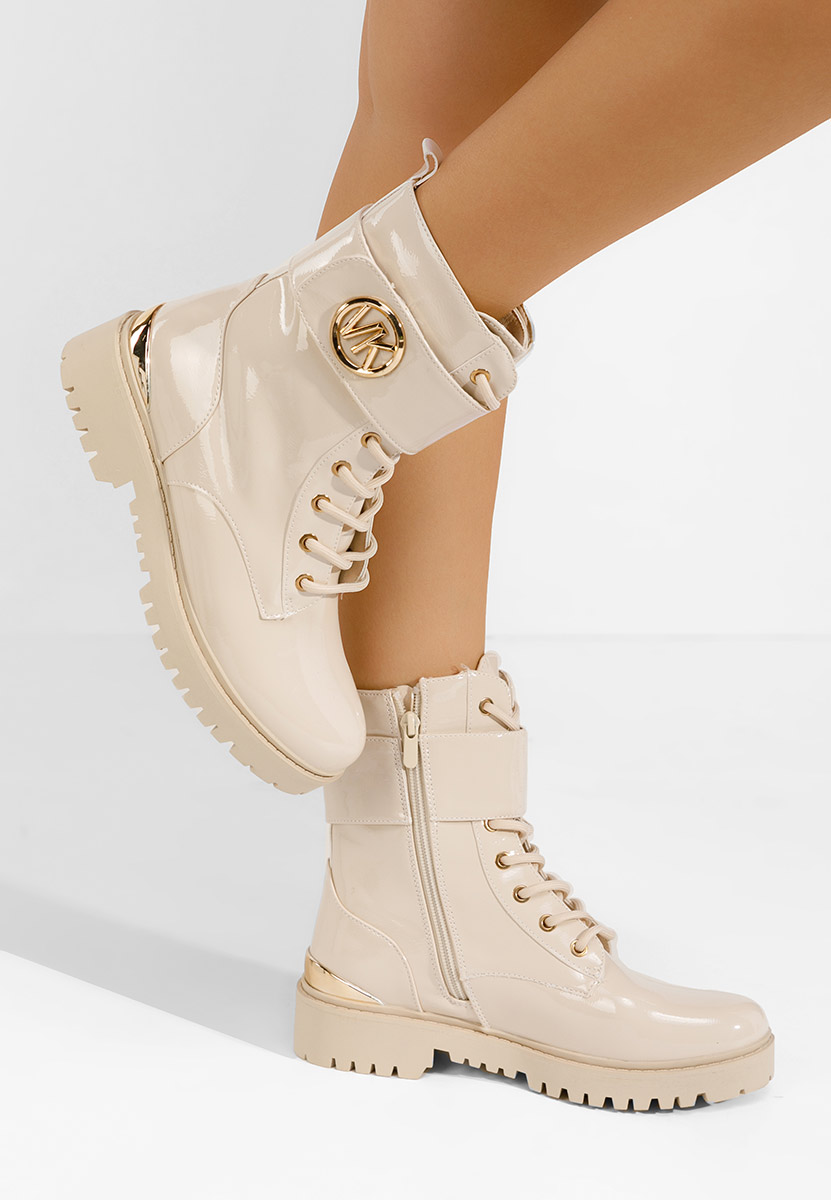 Scarponcini donna Kirstin beige